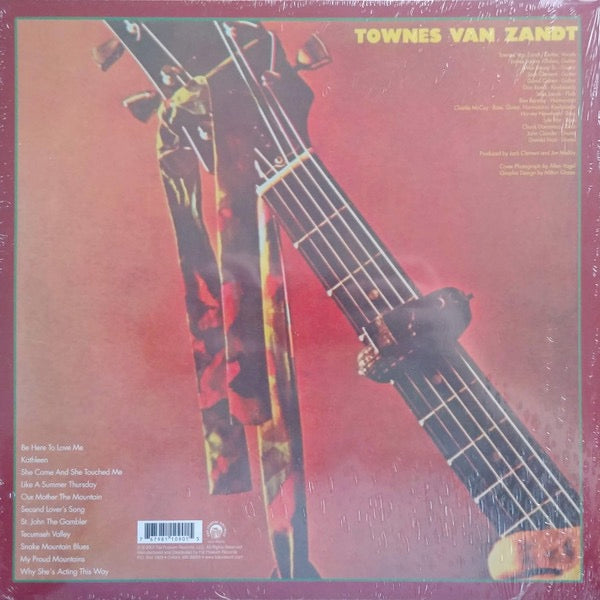 Image of Back Cover of LP - VG+/VG+ - TOWNES VAN ZANDT, Our Mother The Mountain (Fat Possum Records ; FP1090-1, US 2015 Reissue), ,  - 4126328E