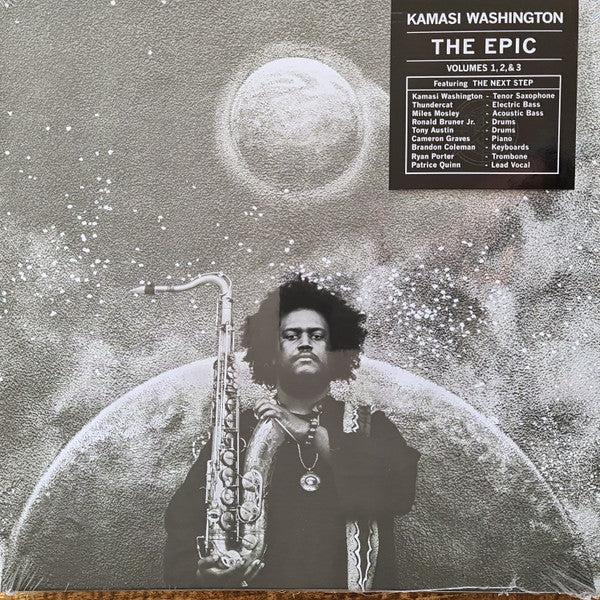 Image of Front Cover of 3xLP - VG+/VG+ - KAMASI WASHINGTON, The Epic (Brainfeeder ; BF050, Europe 2020 Reissue, Box Set, 3 Inners), ,  - 3126226E