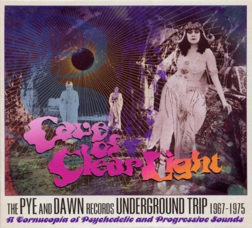 Image of Front Cover of 3xCD - VG+/EX - VARIOUS, Cave Of Clear Light : The Pye And Dawn Records Underground Trip 1967-1975 (Esoteric Recordings  ; ECLEC 32173, UK 2010, Box Set, Booklet), ,  - 3036180E