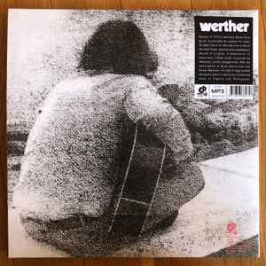 Image of Back Cover of 2624249E: LP - WERTHER, Werther (Altercat Records; ALT007, Germany 2019 Reissue, Gatefold, Insert, With Obi) Complete with download code, inner and plastic outer sleeve.  EX/EX