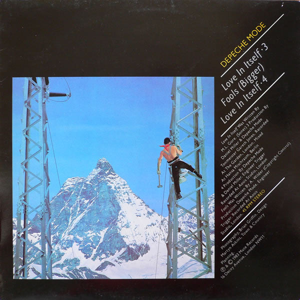 Image of Front Cover of 12" - VG/VG+ - DEPECHE MODE, Love in Itself 3 (Mute; 12BONG4, UK 1983, Picture Sleeve), ,  - 4026343E