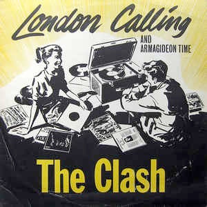 Image of Front Cover of 12" - VG/VG - THE CLASH, London Calling (CBS; 12-8087, UK 1979, Picture Sleeve), Light marks, edge & ring wear,  - 3846244S