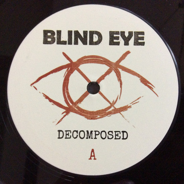 Image of Label of 3852274S: LP - BLIND EYE, Decomposed (Wrong Speed Records ; WSR029, UK 2022, Insert)   NEW/NEW