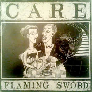 Image of Front Cover of 12" - VG/VG+ - CARE, Flaming Sword (Arista; KBIRD 122, UK 1983, Picture Sleeve), ,  - 2126035E