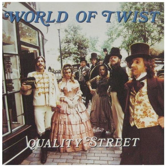 Image of Front Cover of 4014297C: LP - WORLD OF TWIST, Quality Street (Circa ; CIRCA 17, UK 1991, Gatefold) Radio Plugger sticker on rear sleeve.  VG/VG