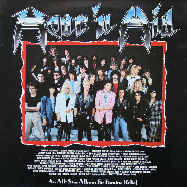 Image of Front Cover of LP - VG/VG - HEAR'N AID, Hear'n Aid (Vertigo ; VERH 35, UK 1986, Promo Stamped, Inner), ,  - 1816207C