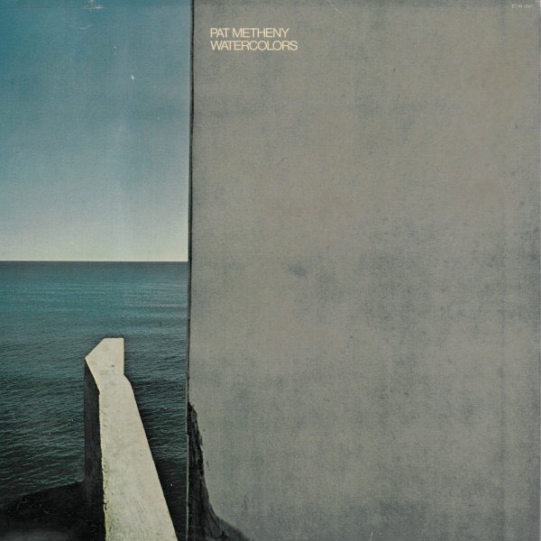 Image of Front Cover of LP - VG/VG+ - PAT METHENY, Watercolors (ECM; 1097, Germany 1977, Laminated Sleeve), ,  - 3316134C