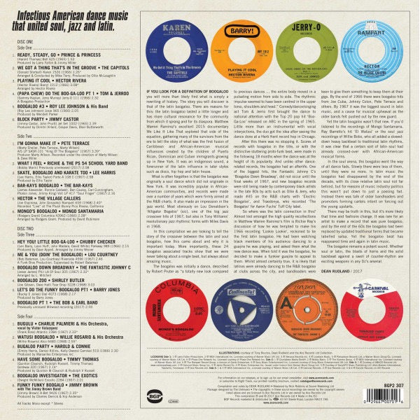 Image of Back Cover of 2xLP - VG/VG - VARIOUS, Let's Do The Boogaloo (BGP Records ; BGP2 307, UK 2017, Glossy Sleeve), ,  - 3716201C