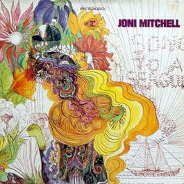 Image of Front Cover of LP - G+/G+ - JONI MITCHELL, Joni Mitchell Song To A Seagull (Reprise Tan Riverboat, No WB Logo; K 44051, UK 1972 Reissue, Gatefold, UK Disc In Canadian Sleeve Stickered With K 44051 Number), A couple taped edges. WOS. Lots of very light hairlines on disc.,  - 2146167S