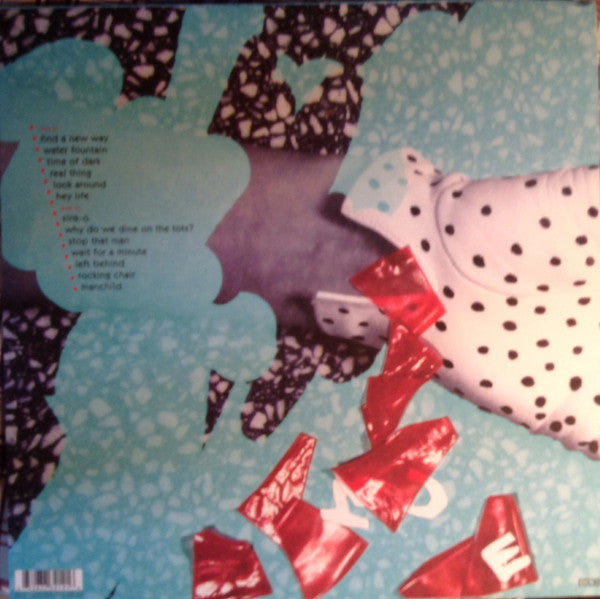 Image of Back Cover of LP - VG+/VG+ - TUNE-YARDS, Nikki Nack (4AD ; CAD3414, US 2014, Inner), ,  - 3446276S