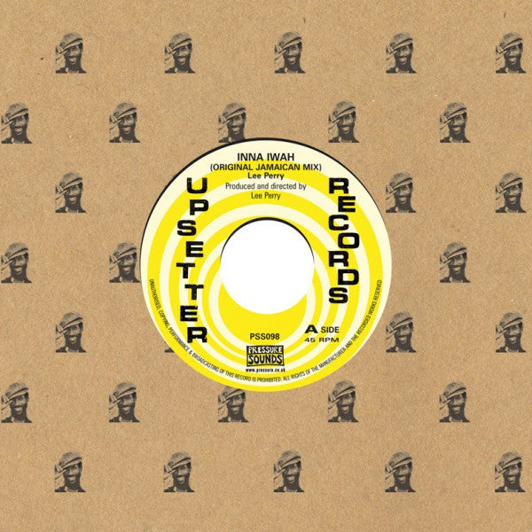 Image of Front Cover of 7" - EX/VG+ - LEE PERRY, THE UPSETTERS, Inna Iwah (Upsetter Records; PSS098, UK 2015, Company Sleeve), ,  - 2826148E