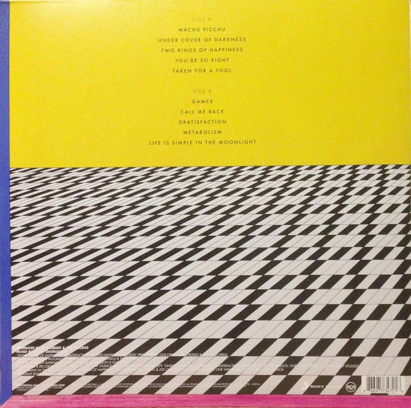 Image of Back Cover of LP - NEW/NEW - THE STROKES, Angles (RCA ; 88697534721, Europe 2011, Gatefold), , There's seldom a need to use the phrase return to form if you never really drop off, but The Strokes found themselves in a different spot for 2011's Angles, ten years since their rapid ascent and equally sudden plateau.A public re-assessment of sorts then, and one that found them in a rich vein of songwriting form - tantilizingly close to the level of Is This It. Highlights aplenty then - fan favourite 