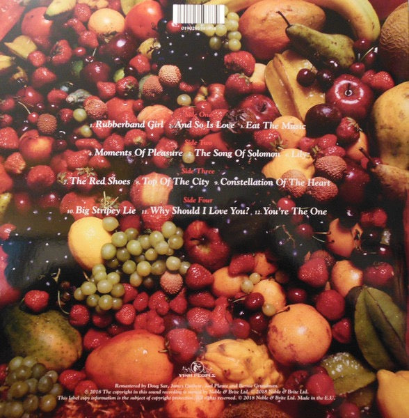 Image of Back Cover of 2xLP - VG+/VG+ - KATE BUSH, The Red Shoes (Fish People  ; 0190295593834, Europe 2018 Reissue, Gatefold, 180 Gram Vinyl), ,  - 2826269E