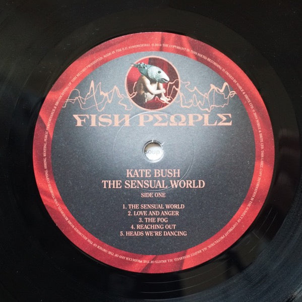 Image of Label Cover of LP - VG+/VG+ - KATE BUSH, The Sensual World (Fish People  ; 0190295593841, Europe 2018 Reissue, Inner), One small crease on bottom edge of sleeve.  cc .   c c                                                                                                                                                            ,  - 2826268E