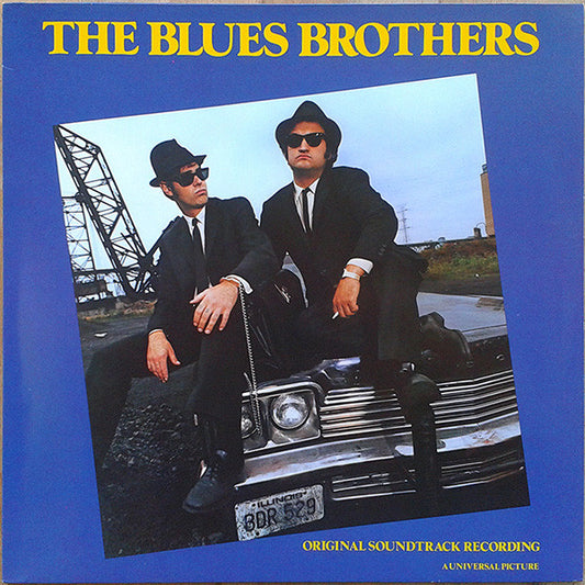 Image of Front Cover of LP - VG/VG+ - THE BLUES BROTHERS, The Blues Brothers (Original Soundtrack Recording) (Atlantic Orange & Green; 7567-81471-1, Europe 1986), ,  - 4326332E