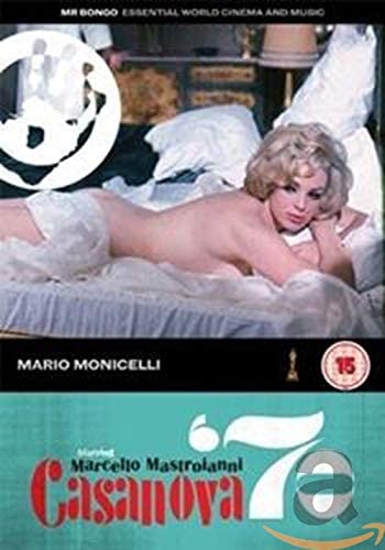 Image of Front Cover of DVD - VG+/VG+ - MARCELLO MASTROIANNI, Casanova 70 (Mr Bongo Films; MRBDVD029, UK ), ,  - 0536059E
