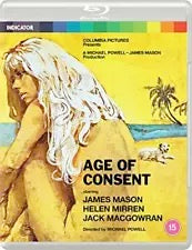 Image of Front Cover of Blu-Ray - VG+/VG+ - MICHAEL POWELL, Age of Consent (Indicator; 112, UK 2021, Booklet), ,  - 1736282E