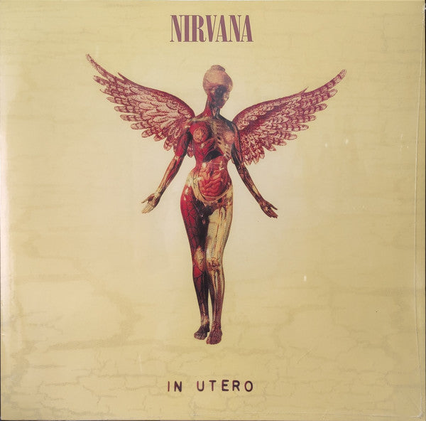 Image of Front Cover of LP - VG/VG+ - NIRVANA, In Utero (Geffen Records; 0720642453612, Europe 2015 Reissue, Inner, 698 Matrices), Creased Edge,  - 2346384S