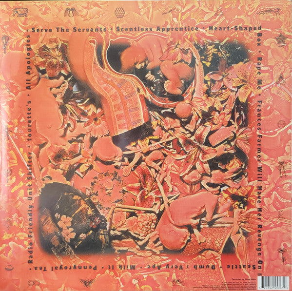 Image of Back Cover of LP - VG/VG+ - NIRVANA, In Utero (Geffen Records; 0720642453612, Europe 2015 Reissue, Inner, 698 Matrices), Creased Edge,  - 2346384S