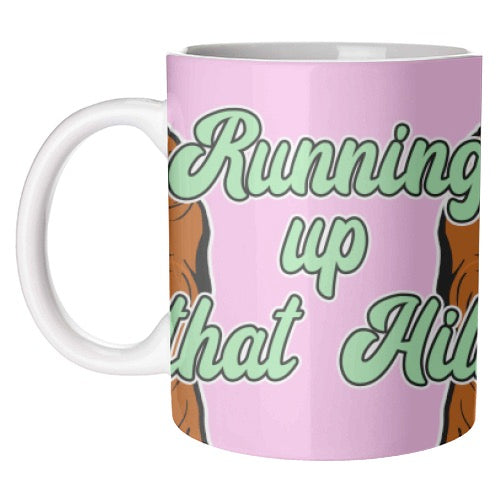 Image of Front Cover of 5114380C: Accessories - KATE BUSH, Running Up That Hill Mug (, UK 2022, White Mug With Colour Print)   NEW/NEW