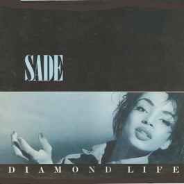 Image of Front Cover of LP - VG/G+ - SADE, Diamond Life (Epic Light Blue / Yellow "Fading Effect" Labels; EPC 26044, UK 1984, Gatefold), A few marks which cause some surface noise but not overpowering. Sleeve has light creasing, small biro marks to back,  - 2926332E