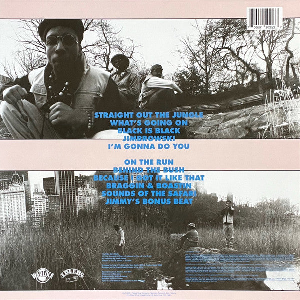 Image of Back Cover of LP - VG+/VG+ - JUNGLE BROTHERS, Straight Out The Jungle (Phase One Network; PONE9010, US 2022 Reissue, With Obi, Clear w/ Smoke Vinyl), ,  - 2526342E