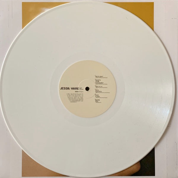 Image of Label Cover of 5114541C: LP - JESSIE WARE, What's Your Pleasure? (PMR Records; 6VX3245, Europe 2020, Inner, White Vinyl) Small split on inner & top seam.  VG/VG+