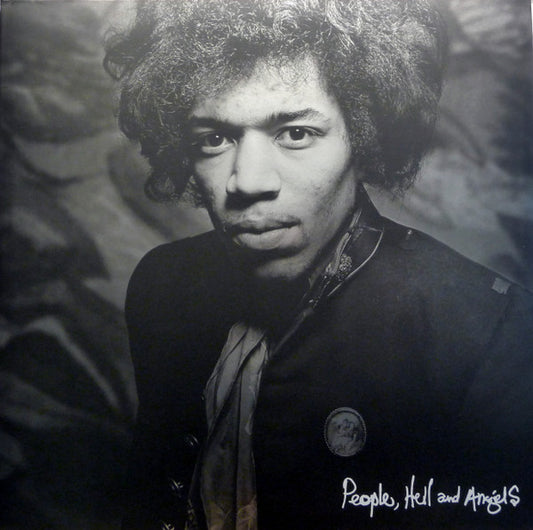Image of Front Cover of 2xLP - EX/VG+ - JIMI HENDRIX, People, Hell And Angels (Experience Hendrix; 88765442851, Europe 2013, Metallic Gatefold, Booklet), Still In Opened Shrinkwrap With Hype Sticker,  - 3416057C