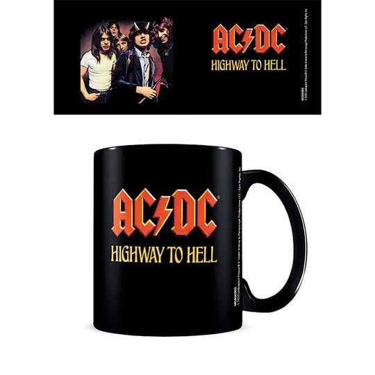 Image of Front Cover of 5032175E: Accessories - AC/DC, Highway To Hell Mug (, UK 2022, Black Mug With Colour Print)   NEW/NEW