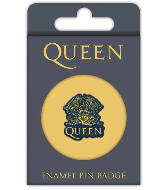 Image of Front Cover of 4814332C: Accessories - QUEEN, Enamel Crest Badge (, UK 2022)   NEW/NEW