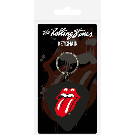 Image of Front Cover of 4814329C: Accessories - THE ROLLING STONES, Tongue Plectrum Keyring (, UK 2022, Plastic Keyring With Relief Details)   NEW/NEW