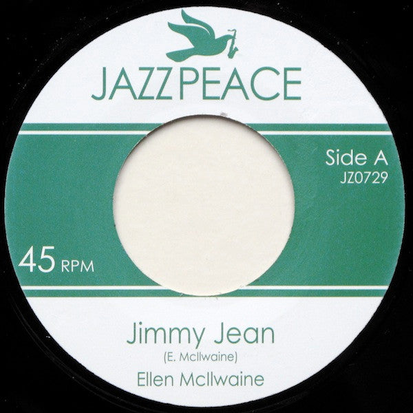 Image of Back Cover of 7" - /EX - ELLEN MCILWAINE / DEL RICHARDSON, Jimmy Jean / Pieces Of A Jigsaw (Jazz Peace ; JZ0729, UK 2010, Plain Sleeve), ,  - 3126175E