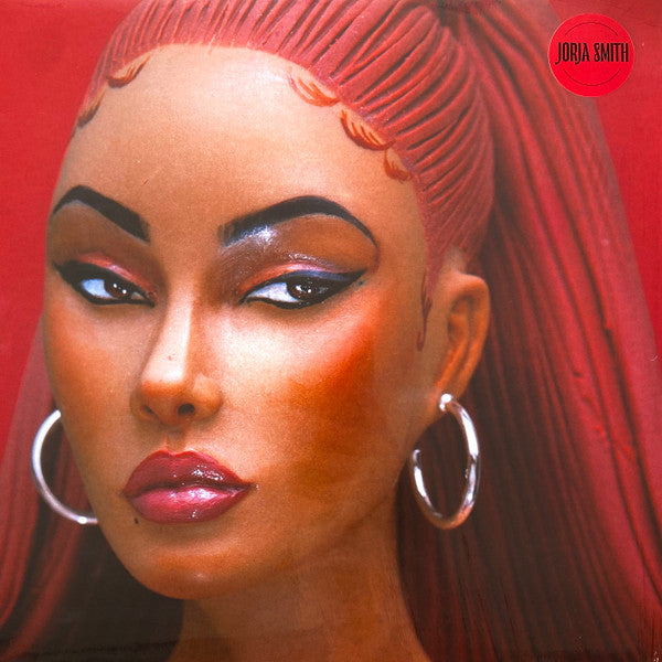 Image of Front Cover of 12" EP - VG+/VG - JORJA SMITH, Be Right Back (FAMM; JS2021EP001LP, Europe 2021, Picture Sleeve, Red Vinyl), Stickered shrink,  - 2216292C