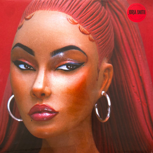 Image of Front Cover of 12" EP - VG+/VG - JORJA SMITH, Be Right Back (FAMM; JS2021EP001LP, Europe 2021, Picture Sleeve, Red Vinyl), Stickered shrink,  - 2216292C