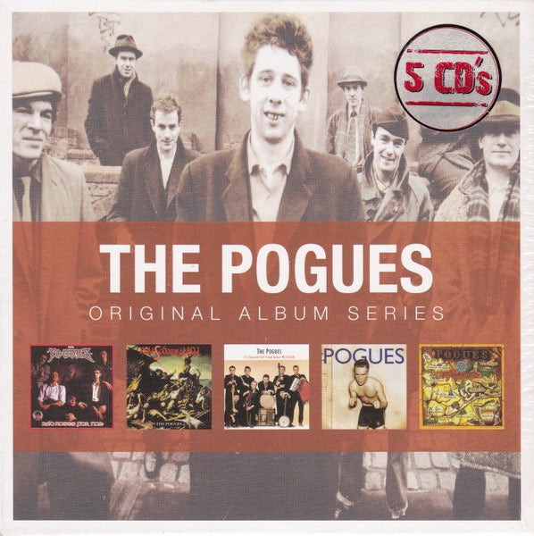 Image of Front Cover of 5xCD - VG+/VG+ - THE POGUES, Original Album Series (WEA; 0825646839490, UK & Europe 2010, Box Set), ,  - 3216172C