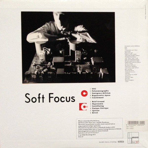 Image of Back Cover of 4425376E: LP - SOFT FOCUS, Soft Focus (Puu ; PUU-37, Finland 2013, Pasteback Sleeve)   VG+/VG+