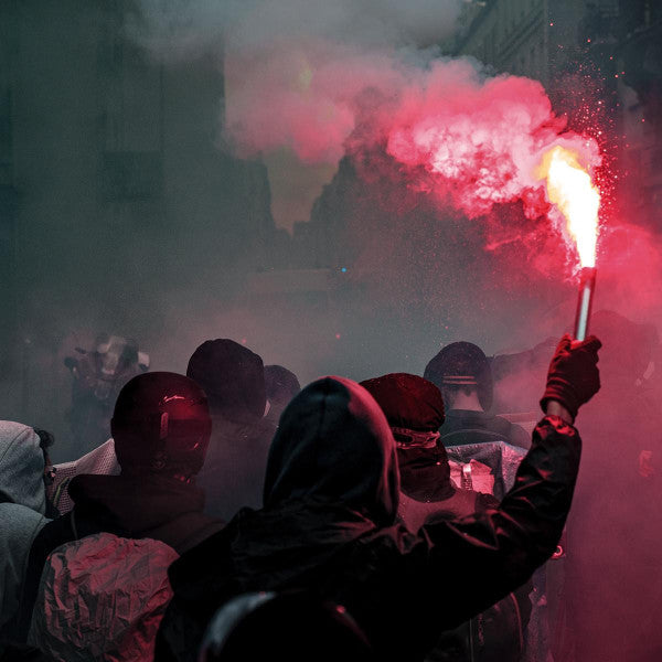 Image of Front Cover of 2xLP - EX/EX - SNTS, The Unfinished Fight Against Humanity (SNTS; SNTS015LP, Germany 2020, Gatefold, Sticker, NO CLOTH), Still in shrink, opened instore.,  - 1316148C