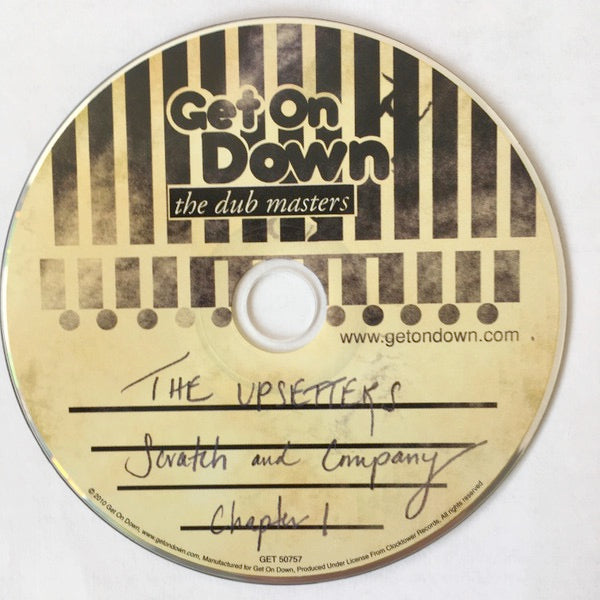 Image of Label Cover of CD - VG+/VG+ - VARIOUS, Scratch And Company - The Upsetters Chapter 1 (Get On Down; GET 50757, US 2010 Reissue, Card Sleeve), ,  - 3216239C