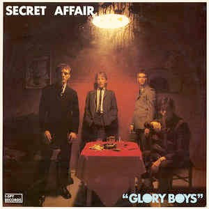 Image of Front Cover of LP - VG/VG - SECRET AFFAIR, Glory Boys (I-Spy Records; I-SPY 1, UK 1979, Flipback Sleeve, 2 Inserts), Hairlines & light scratches, insert creased, small tears in artwork on back cover,  - 2846222S