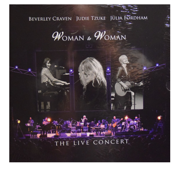 Image of Front Cover of 3xLP - VG+/VG+ - BEVERLEY CRAVEN, JUDIE TZUKE, JULIA FORDHAM, Woman To Woman (The Live Concert) (Right Track Records; RTR206V, UK 2022, Slipcase, Booklet, Signed Print), ,  - 4016551C