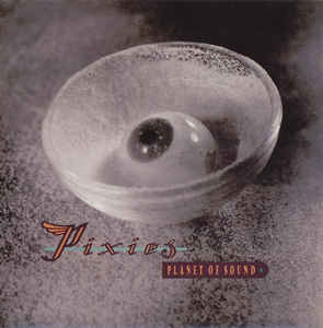 Image of Front Cover of 12" - VG/VG - PIXIES, Planet of Sound (4AD; BAD1008, UK 1991, Picture Sleeve), Split on top seam that has been repaired with tape.,  - 2016022C