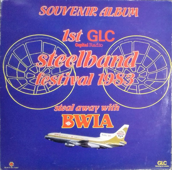 Image of Front Cover of 1123267E: LP - VARIOUS ARTISTS, 1st GLC Capital Radio Steelband Festival 1983 (Good Vibes Records & Music Limited; G.V.R. 101, UK 1984)   VG+/EX