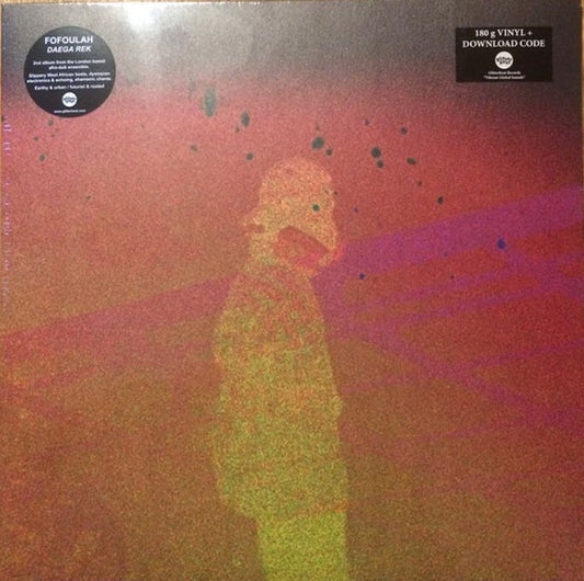 Image of Front Cover of LP - EX/VG+ - FOFOULAH, Daega Rek (Glitterbeat; GBLP 064, Germany 2018, Sticker, 180 Gram Vinyl), Shiny clean. Sleeve in shrink.,  - 1216306C
