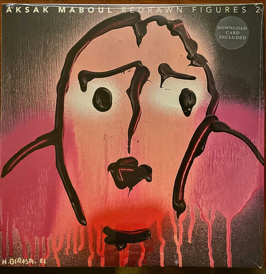 Image of Front Cover of 3124108E: LP - AKSAK MABOUL, Redrawn Figures 2 (Crammed Discs; cram 308LP, Belgium 2021) Mild and barely noticeable heat damage to the edge of the vinyl.  VG+/VG+