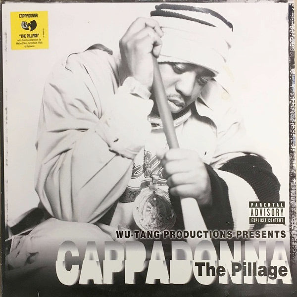Image of Front Cover of 2xLP - G+/G+ - CAPPADONNA, The Pillage (Epic; EPC 488850 1, Europe 1998, 2 Inners), All sides marked though side four has more notable mark across it. Sleeve has split / damaged top edge; hype sticker on front. Inners creased,  - 3716393C