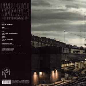 Image of Back Cover of 5154067S: LP - PINK FLOYD, Animals 2018 Remix (Pink Floyd Records; 0190295600532,  2022 Reissue, Gatefold, Inner, 28 Page Booklet, 180 Gram Vinyl)   NEW/NEW