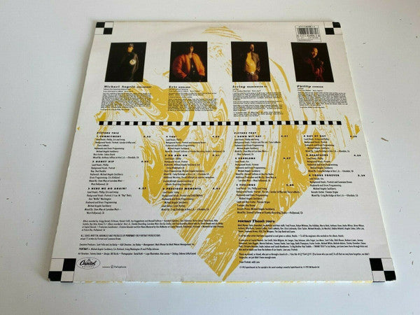 Image of Back Cover of 4214331C: LP - PORTRAIT, Portrait (Capitol Records; 0777 7 93496 1 6, UK 1992) Sleeve lightly worn at edges and has bent corner  VG/VG