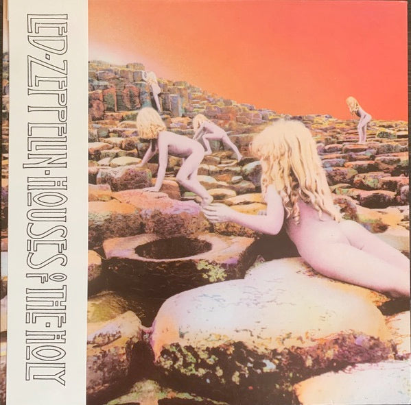 Image of Front Cover of LP - G+/G+ - LED ZEPPELIN, Houses Of The Holy (Atlantic; K 50 014, Europe 1980s Reissue, Gatefold, Inner, Missing the OBI), Water damage to sleeve. ,  - 2626020E