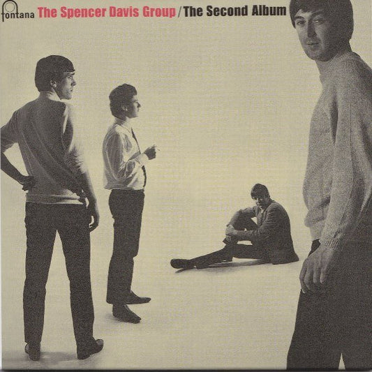 Image of Front Cover of 3945107S: LP - THE SPENCER DAVIS GROUP, The Second Album (Fontana; TL 5295, UK 1966, Laminated Pasteback Sleeve, Mono) Disc covered in hairlines.  VG/G