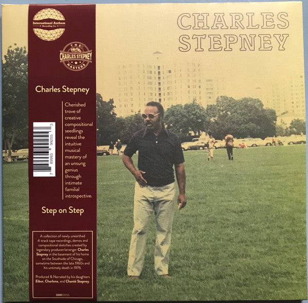 Image of Front Cover of 4254529S: 2xLP - CHARLES STEPNEY, Step On Step (International Anthem Recording Company; IRAC 0055,  2022, Gatefold, 2 Inners, Obi)   NEW/NEW